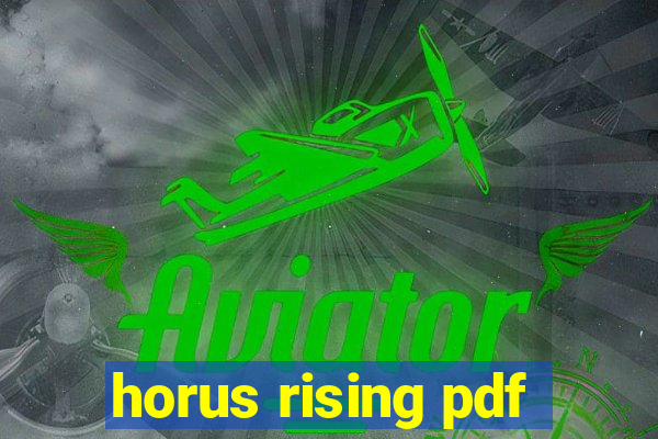 horus rising pdf